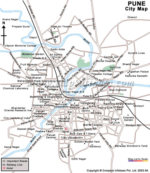 Pune City Map
